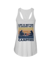 Life Is Better Ladies Flowy Tank tile
