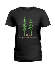 Say Yes To New Adventure Ladies T-Shirt tile