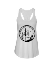 Because Social Distancing Ladies Flowy Tank tile