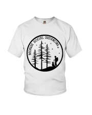 Because Social Distancing Youth T-Shirt tile