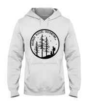 Because Social Distancing Hooded Sweatshirt tile