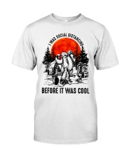 I Was Social Distancing Premium Fit Mens Tee tile