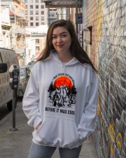 I Was Social Distancing Hooded Sweatshirt lifestyle-unisex-hoodie-front-1