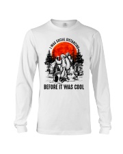 I Was Social Distancing Long Sleeve Tee tile