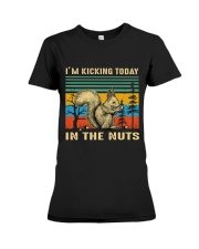 I'm Kicking Today Premium Fit Ladies Tee tile