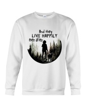 And The Lived Happily Crewneck Sweatshirt tile