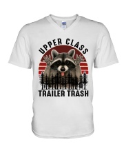 Uper Calss Trailer Trash V-Neck T-Shirt tile