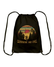 Quarantine And Chill Drawstring Bag tile