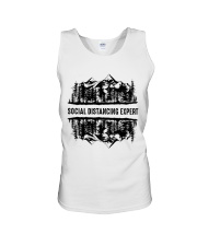 Social Distancing Expert Unisex Tank tile