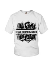Social Distancing Expert Youth T-Shirt tile