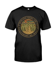 Hiking And Dogs Classic T-Shirt front