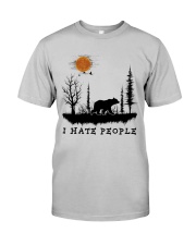 I Hate People Classic T-Shirt front