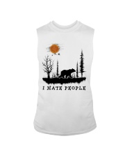 I Hate People Sleeveless Tee tile