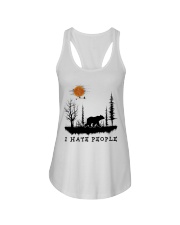 I Hate People Ladies Flowy Tank tile