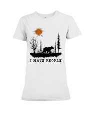 I Hate People Premium Fit Ladies Tee tile