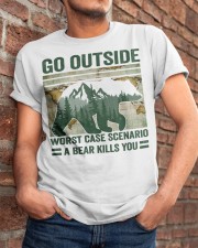 Go Outside Classic T-Shirt apparel-classic-tshirt-lifestyle-26