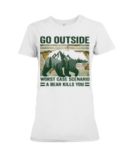 Go Outside Premium Fit Ladies Tee tile