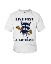 Live Fast And Eat Trash Youth T-Shirt tile