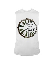 Quarantine And Chill Sleeveless Tee tile