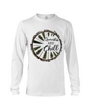 Quarantine And Chill Long Sleeve Tee tile