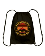 If A Bear Chases Us Drawstring Bag tile