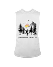 Quarantine And Chill Sleeveless Tee tile