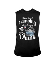 Never Take Camping Sleeveless Tee tile