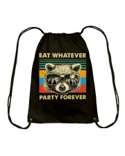Eat Whatever Party Forever Drawstring Bag tile