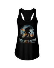Bigfoot Saw Me Ladies Flowy Tank tile