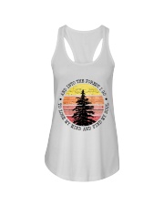 And Into The Forest Ladies Flowy Tank tile