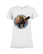 Sometimes Anti-Social Premium Fit Ladies Tee tile