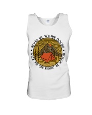 Never Be Withing Dogs Unisex Tank tile