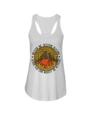 Never Be Withing Dogs Ladies Flowy Tank tile