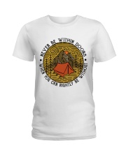 Never Be Withing Dogs Ladies T-Shirt tile