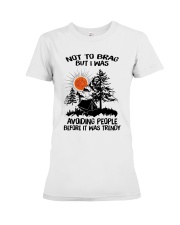 Not To Brag Premium Fit Ladies Tee tile