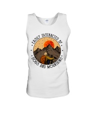 Dogs And Mountains Unisex Tank tile