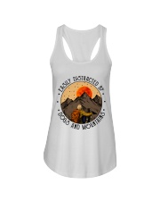 Dogs And Mountains Ladies Flowy Tank tile