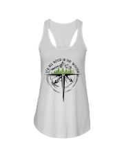 It's All Good In The Wood Ladies Flowy Tank tile