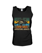 Adventure Awaits Unisex Tank tile