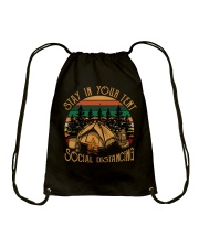 Stay In Your Tent Drawstring Bag tile