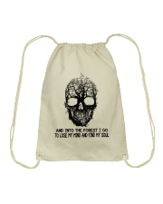 And Into The Forest I Go Drawstring Bag tile