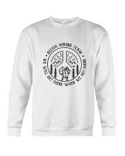 Sloth Hiking Team Crewneck Sweatshirt tile