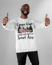 Camper Queen Crewneck Sweatshirt apparel-crewneck-sweatshirt-lifestyle-front-05