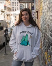 Indoorsy Hooded Sweatshirt lifestyle-unisex-hoodie-front-1