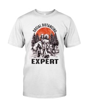 Social Distancing Expert Premium Fit Mens Tee tile