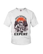 Social Distancing Expert Youth T-Shirt tile