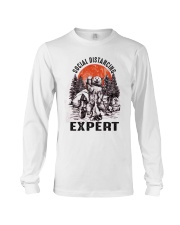 Social Distancing Expert Long Sleeve Tee tile