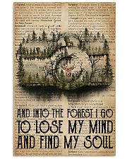 And Into The Forest I Go 11x17 Poster front