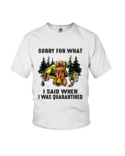 I Was Quarantined Youth T-Shirt tile