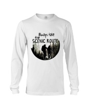 Always Take The Scenic Route Long Sleeve Tee tile